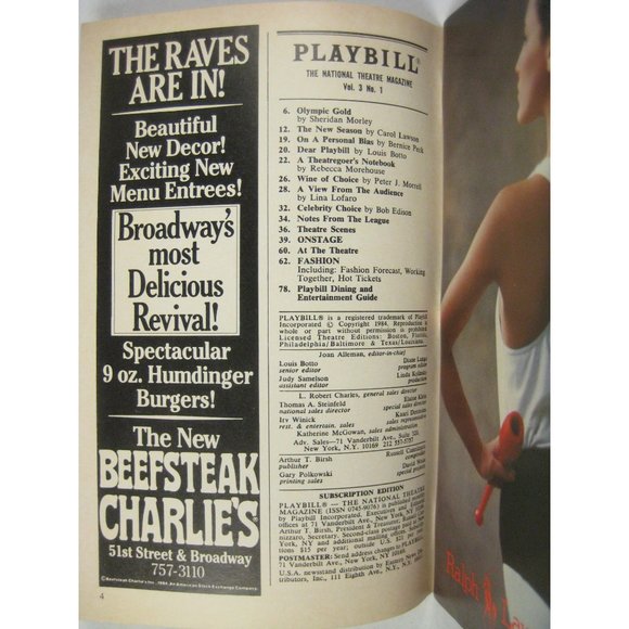 Royal Shakespeare Playbill Opening 1984 Cyrano Much Ado Nothing Cast Signed - Picture 6 of 11